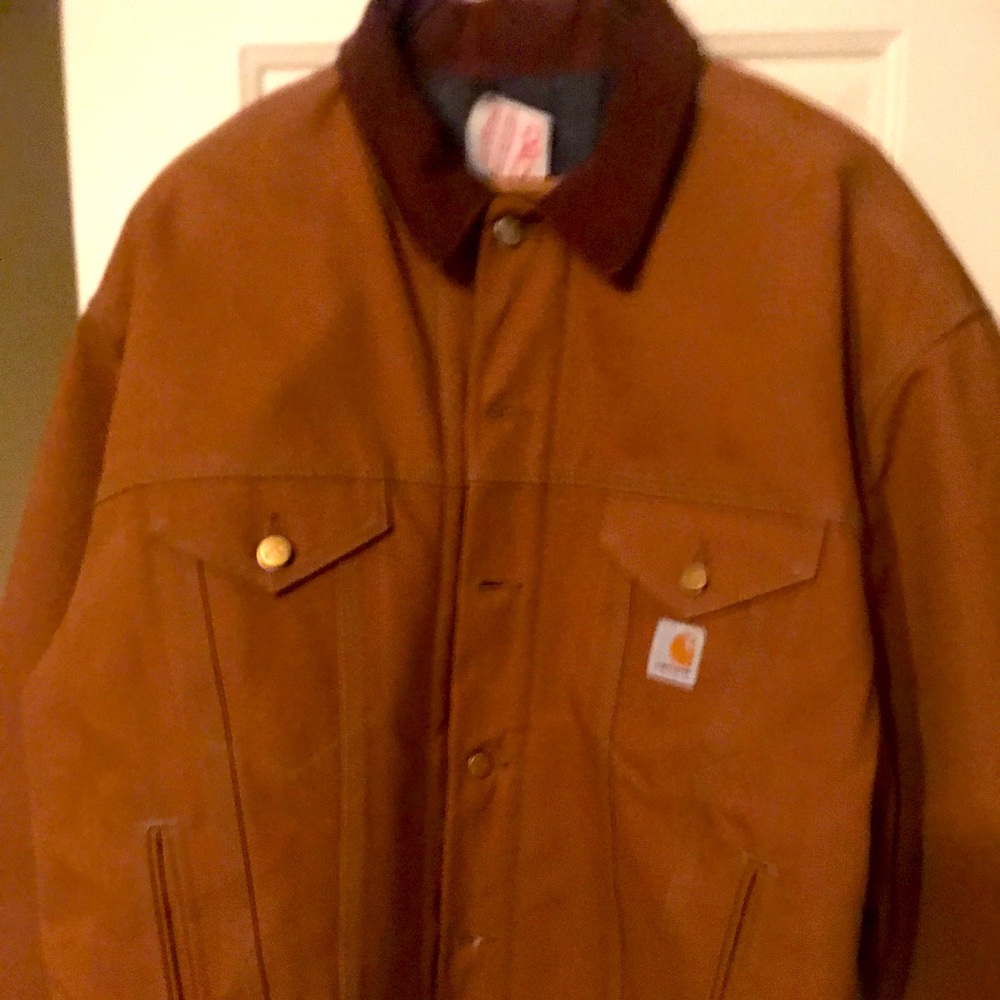 Carhartt flannel lined Brush Jacket